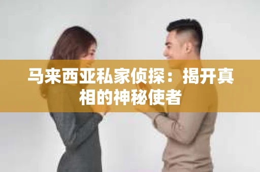 马来西亚私家侦探：揭开真相的神秘使者