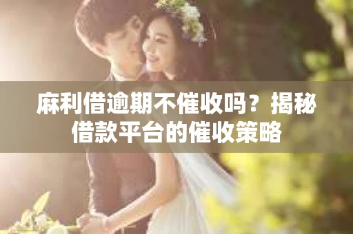 麻利借逾期不催收吗？揭秘借款平台的催收策略