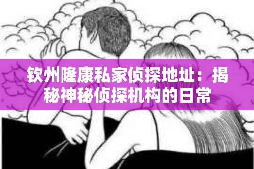 钦州隆康私家侦探地址：揭秘神秘侦探机构的日常