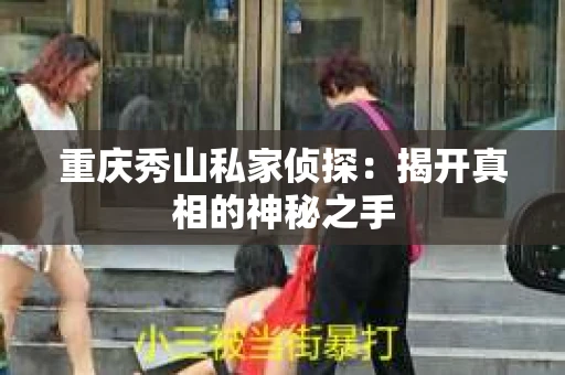 重庆秀山私家侦探：揭开真相的神秘之手