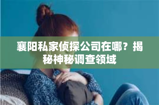 襄阳私家侦探公司在哪？揭秘神秘调查领域