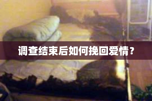 调查结束后如何挽回爱情？