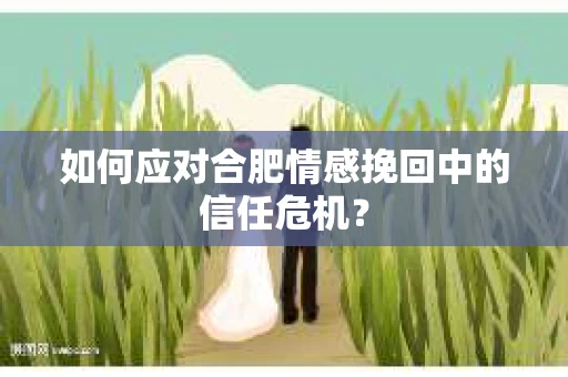 如何应对合肥情感挽回中的信任危机？