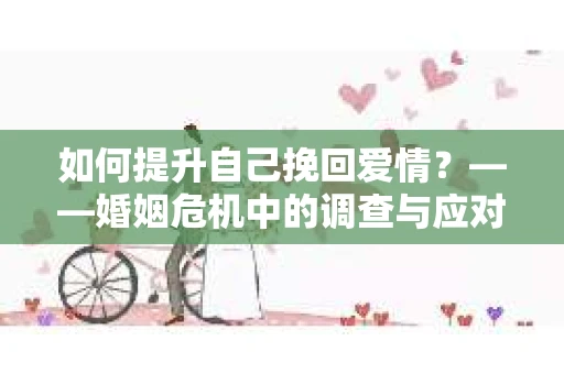 如何提升自己挽回爱情？——婚姻危机中的调查与应对策略