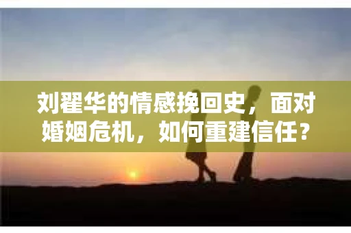 刘翟华的情感挽回史，面对婚姻危机，如何重建信任？